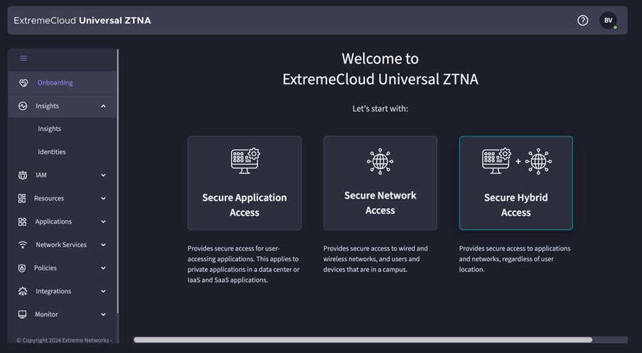 Extreme UZTNA onboarding home