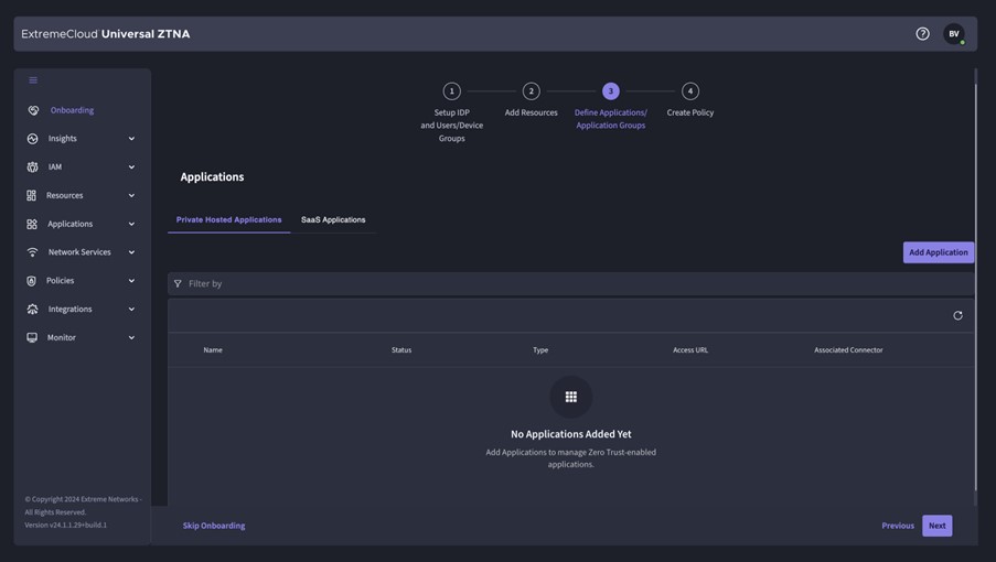 Extreme Universal ZTNA definition applications